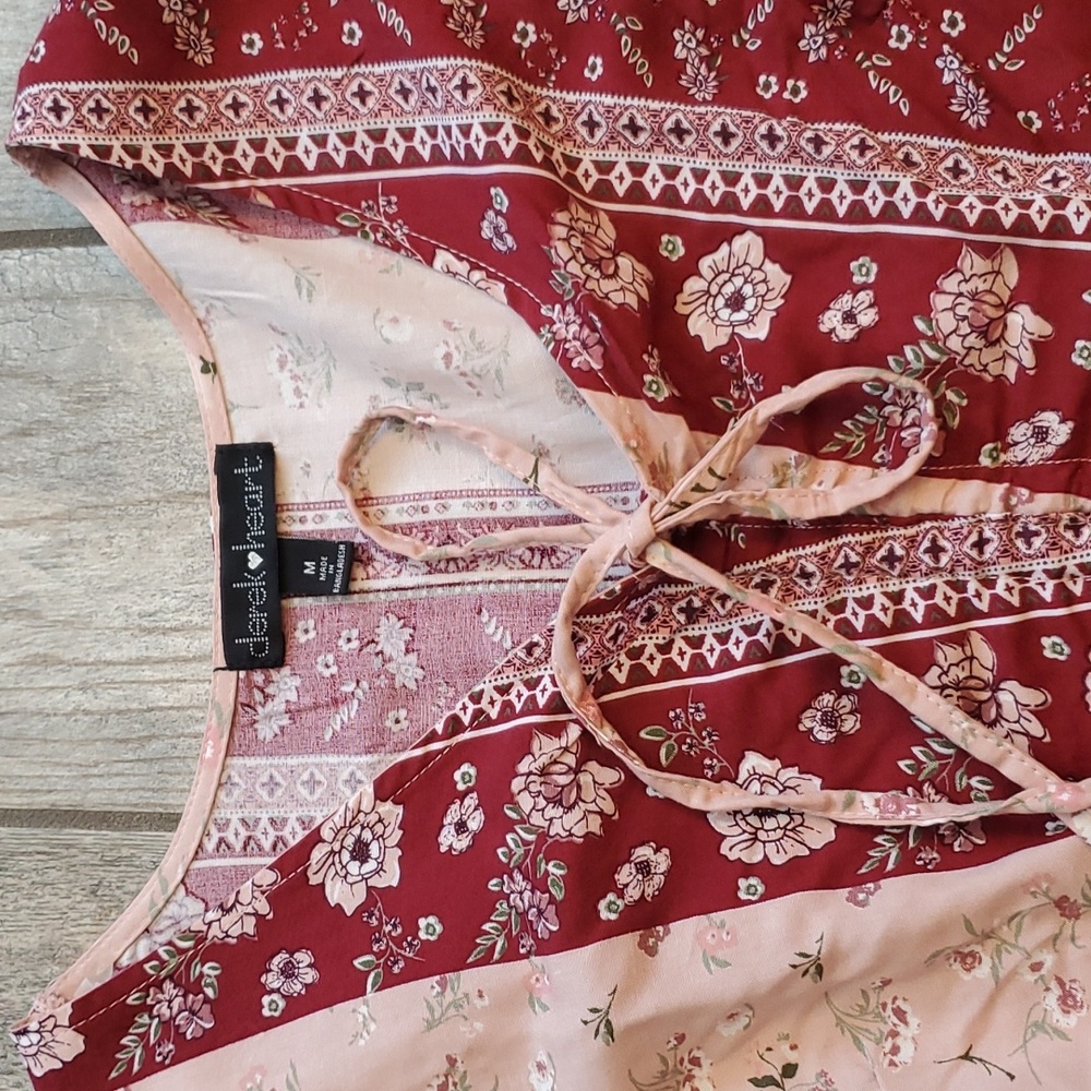 NWOT pink peasant top - Picture 2 of 4